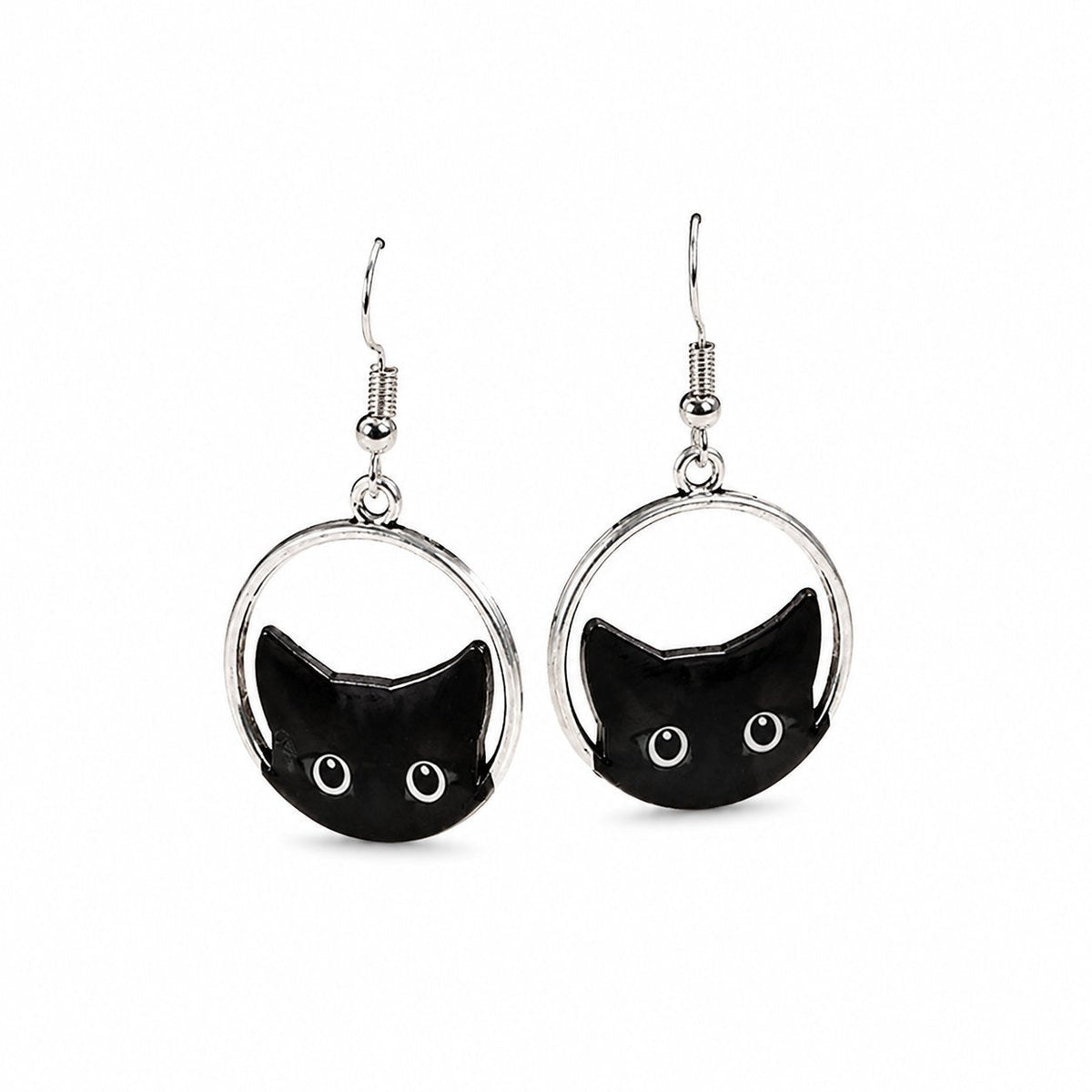 Cute Cat Hook Earrings