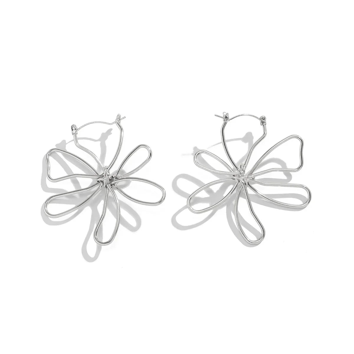Floral Knot Outline Earrings