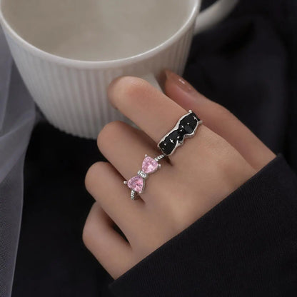 13pc Y2K Adjustable Ring Set