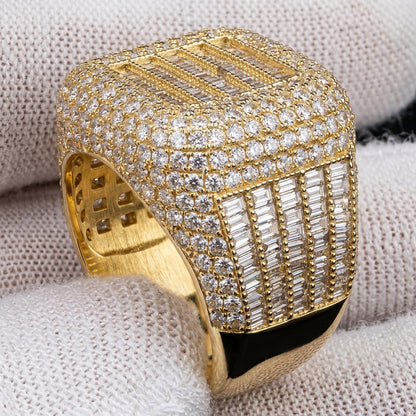 Glamorous Square Statement Ring