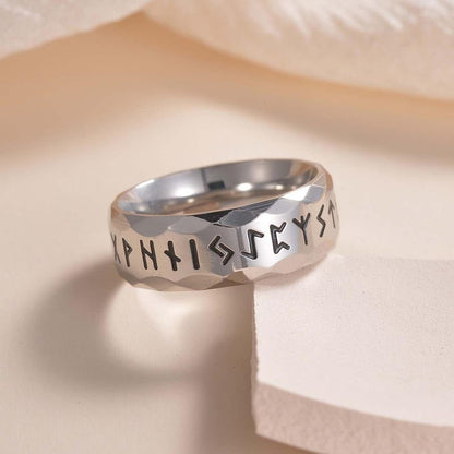 Vintage Viking Writing Ring