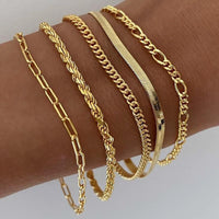 5pc Classic Bracelets Stack