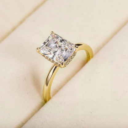 3ct S925 Radiant Cut Ring