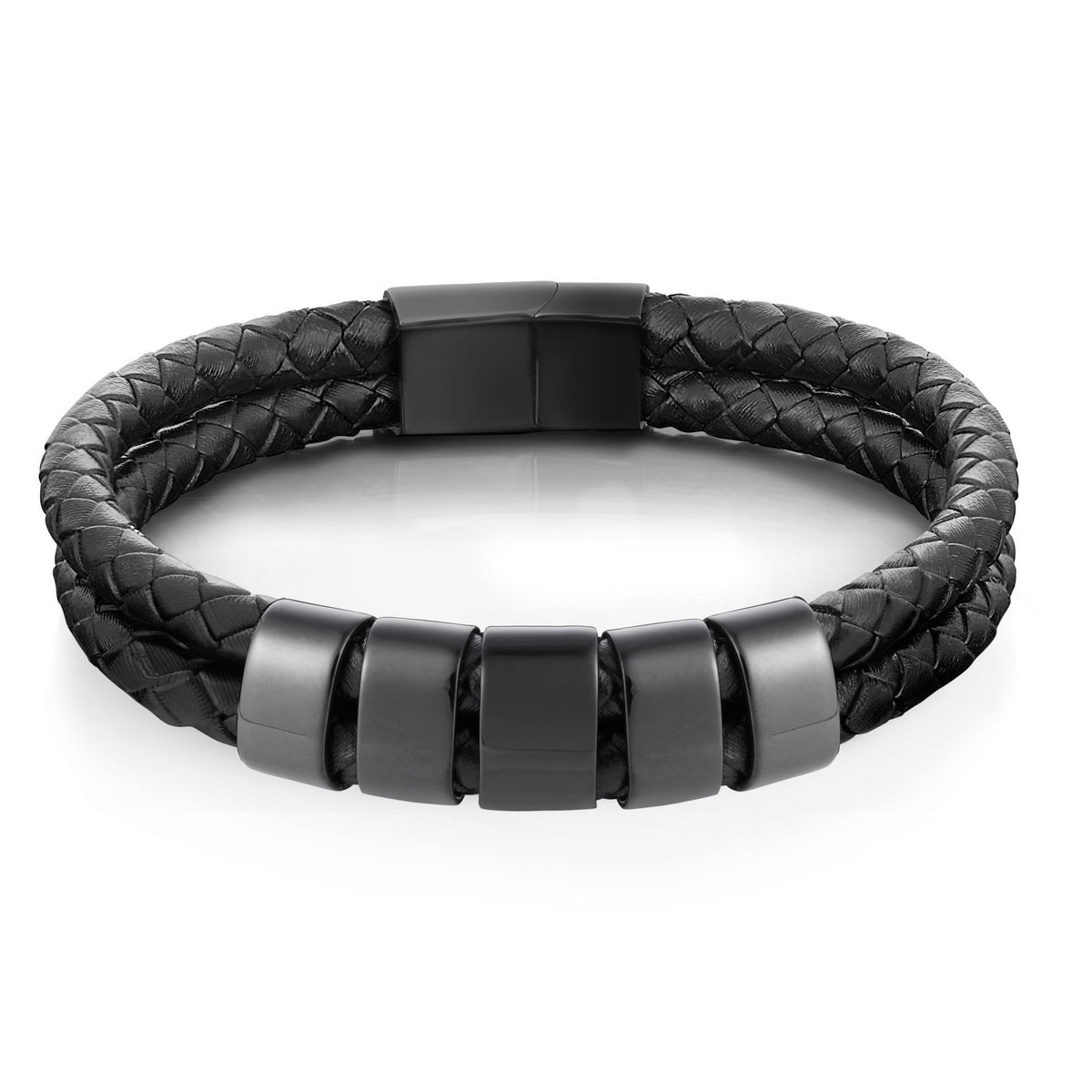 Minimal Personalized Name(s) Leather Bracelet