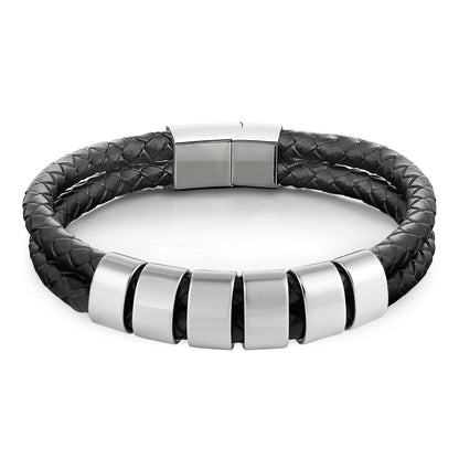 Minimal Personalized Name(s) Leather Bracelet