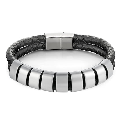 Minimal Personalized Name(s) Leather Bracelet