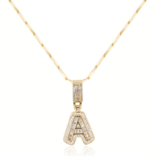 Bold Initial Necklace