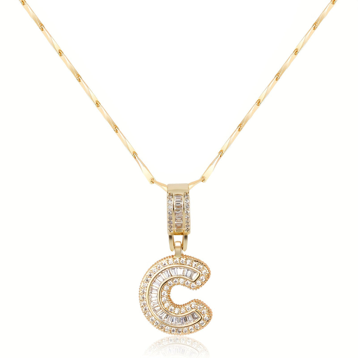 Bold Initial Necklace