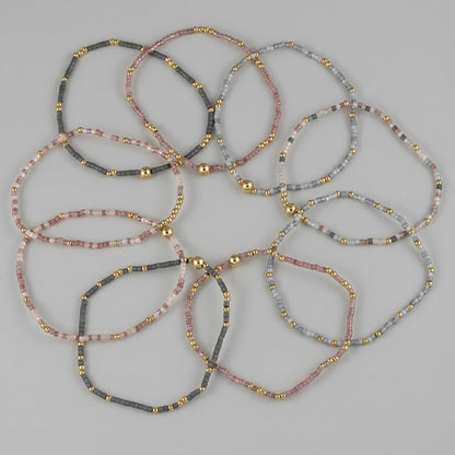 9pc Boho Beaded Bracelet Set