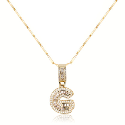 Bold Initial Necklace