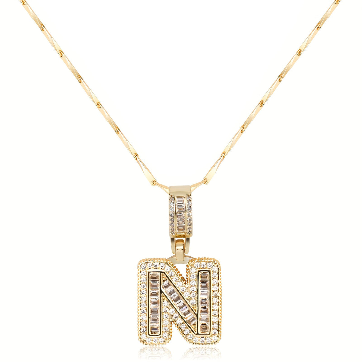 Bold Initial Necklace