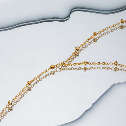 Dainty Satellite Hand Chain