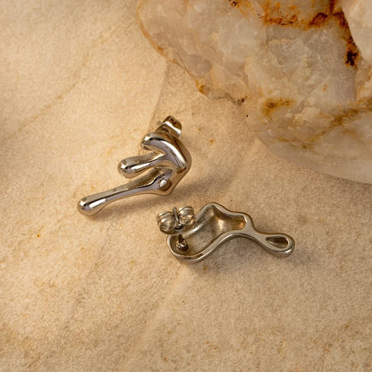 Dainty Melt Earrings