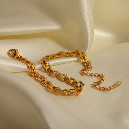 18k Thin Horology Inspired Bracelet