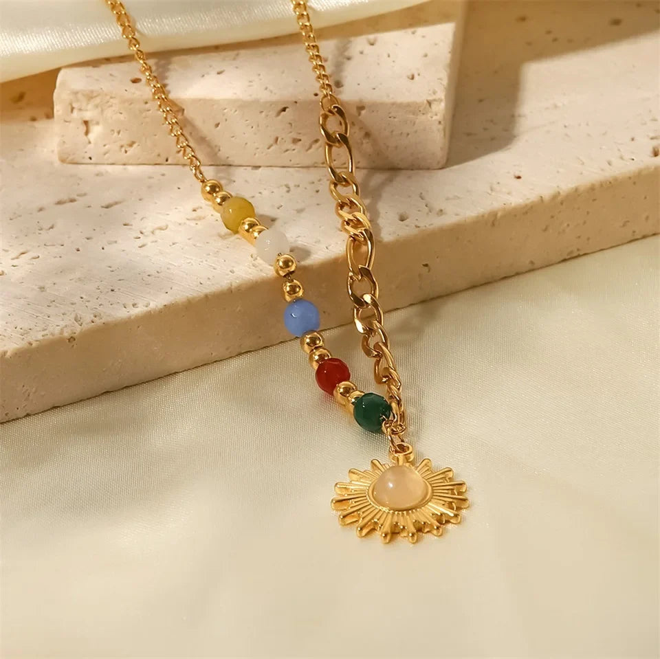Dainty Sunshine Playful Necklace