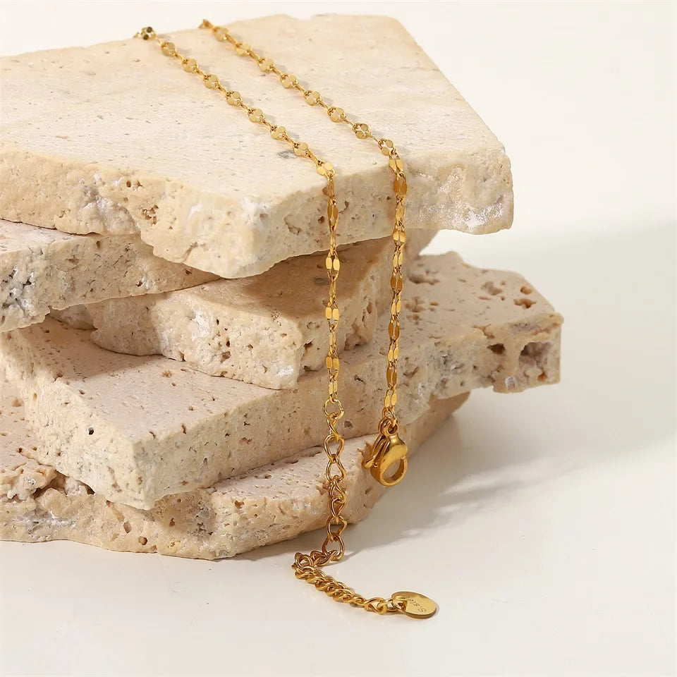 Dainty Boho Inspired Sun Pendant Necklace