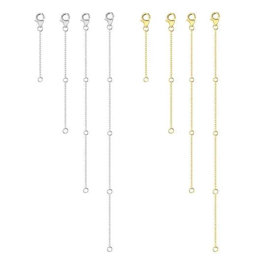 4pc Necklace Extender (2-8in) (5-20cm)