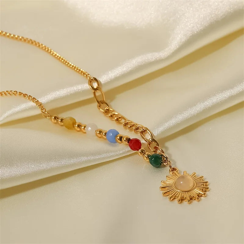 Dainty Sunshine Playful Necklace