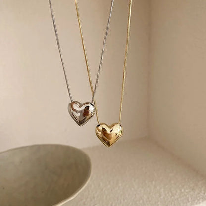 Love Heart Chain Necklace