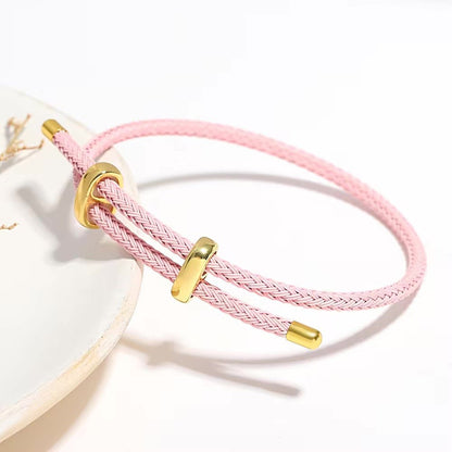 Classy Adjustable Rope Bracelets