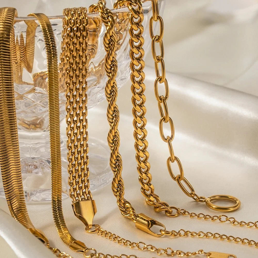 Classy Gold Mix & Match Bracelets