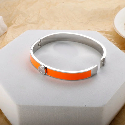 Classy Roman Numeral Bangle Bracelet and Rings