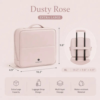 Minimalist Vanity Travel Makeup Bag