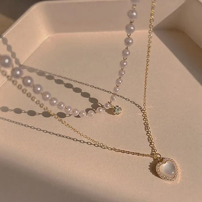 Layered Love Duo Necklace