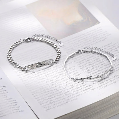 Matching Rooted Love Bracelets