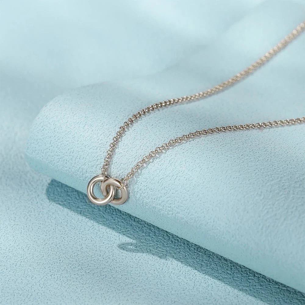 S925 Dainty Forever Linked Necklace