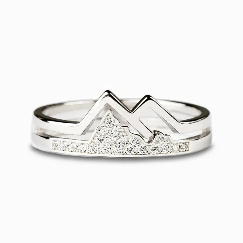 Sentimental Peaks and Valleys Ring